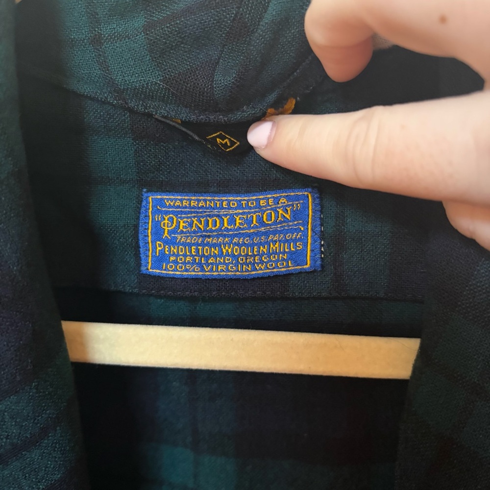 Vintage Pendleton Wool Robe - Picture 3 of 5